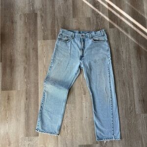 Vintage Levi's 505  Light Blue Denim Straight Leg Jeans